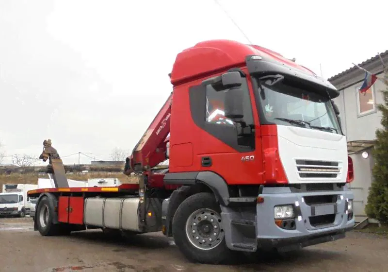 Эвакуатор манипулятор Iveco Stralis 450-0