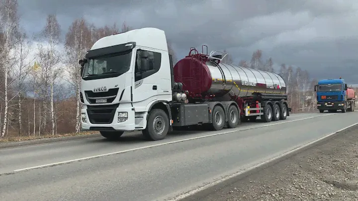 Iveco STRALIS AS440S46TP CNG метановый тягач колесной формулой 6х4. И это только мечты!