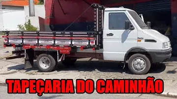 TAPEÇARIA DO CAMINHÃO IVECO DAILY 3510 do passarote ficou PRONTA !