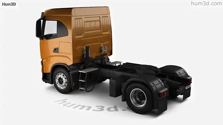 Iveco X-Way Tractor Truck 2023 3D model by 3DModels.org