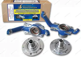 Ступицы Niva-Parts нерегулируемые 213, 24Z Iveco с кулаком в сборе, 24 шлица для ВАЗ 2131 Нива, 4x4 1977-2024. Артикул NP-00202- IV