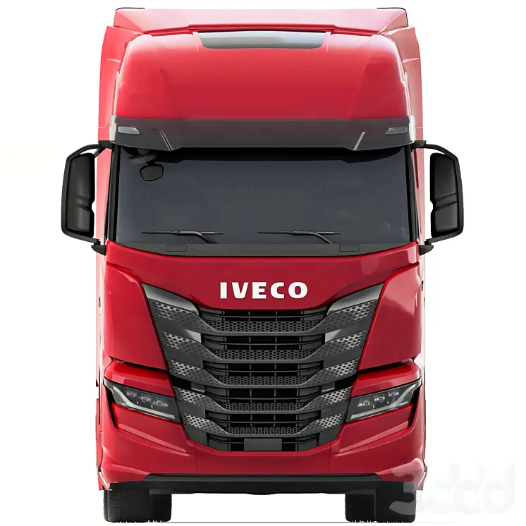 Iveco S-Way 2020 - Транспорт - 3D модель-3