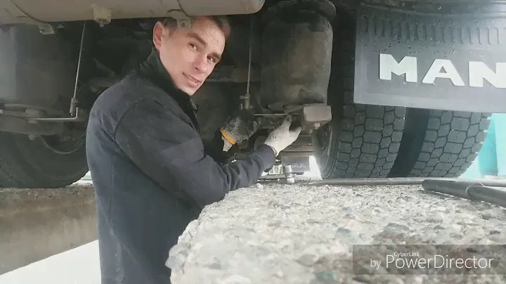 Лёгкая замена подушки пневмоподвески man l2000