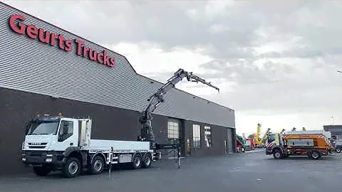 Iveco Trakker 450 8X4 + HIAB 700 E-7 HIPRO + JIB 135 X-4