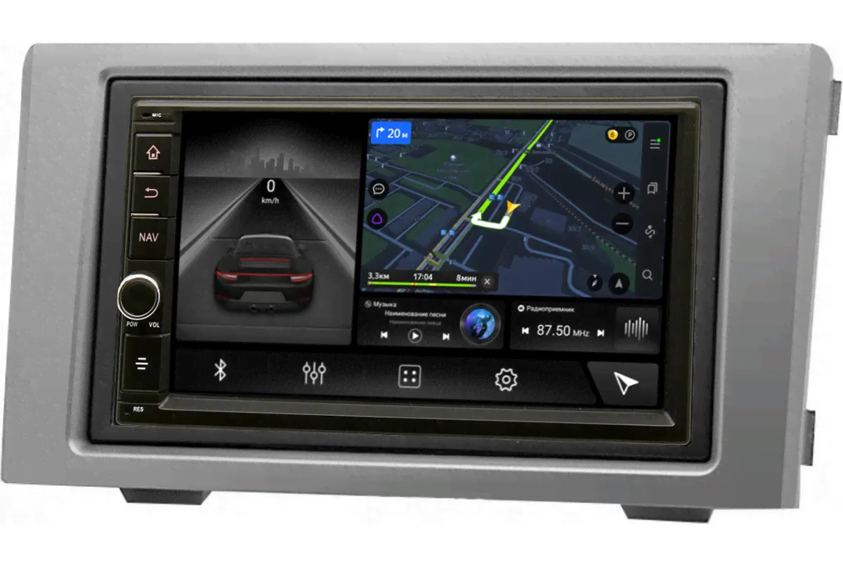 Магнитола в штатное место 2 din Iveco Daily (2006-2014) Canbox 5602-RP-11-745-314 на Android 10 (4G-SIM, 3/32, DSP, IPS) С крутилкой-0