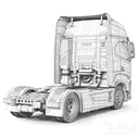Iveco S-Way 2020 - Транспорт - 3D модель