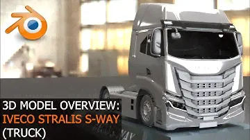 Iveco Stralis (S-Way) Truck - 3D Model
