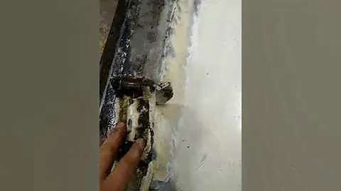 Восстановление петли iveco/   hinge repair