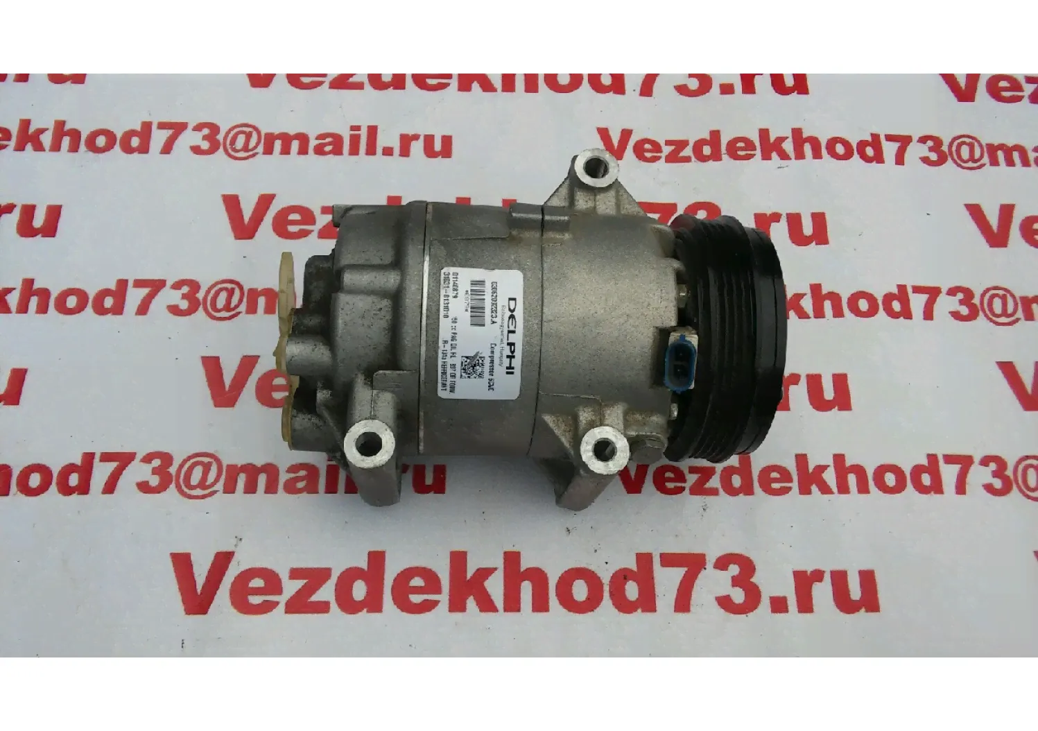 Компрессор кондиционера PATRIOT дв. IVECO (DELPHI) [LUZ01140879/00] / 31631-8131010 (-95)