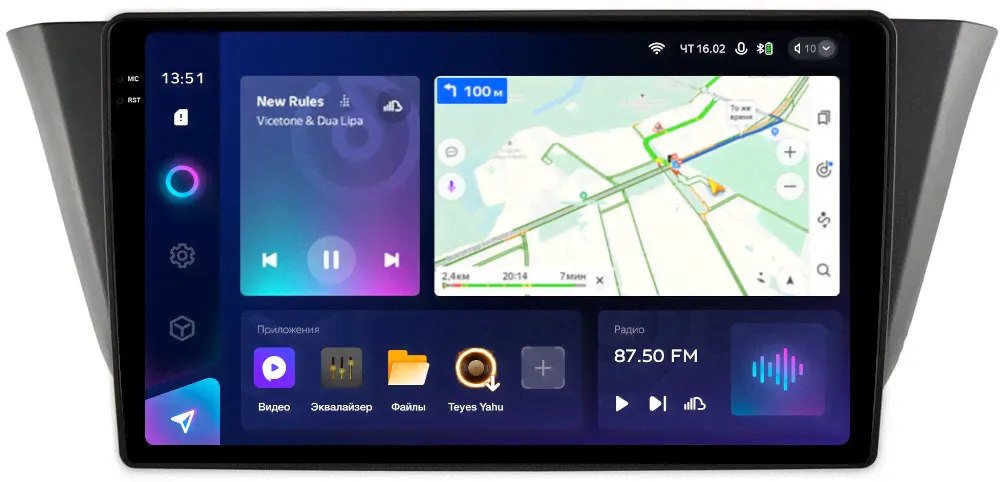 Магнитола для Iveco Daily 2015+ - Teyes CC3-2K QLed Android 10, ТОП процессор, SIM-слот, CarPlay