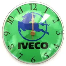Часы с логотипом IVECO (крепление магнит) батарейка АА