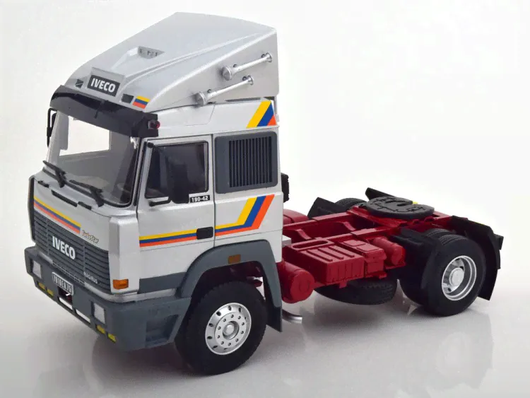 1:43 седельный тягач IVECO TurboStar 190-42 1984 Silver-0
