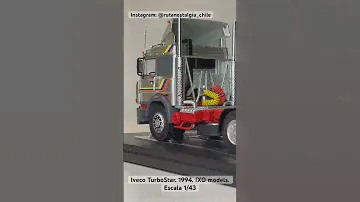 Iveco TurboStar. 1994. IXO models. Escala 1/43.  #ixo #iveco #ivecotrucks